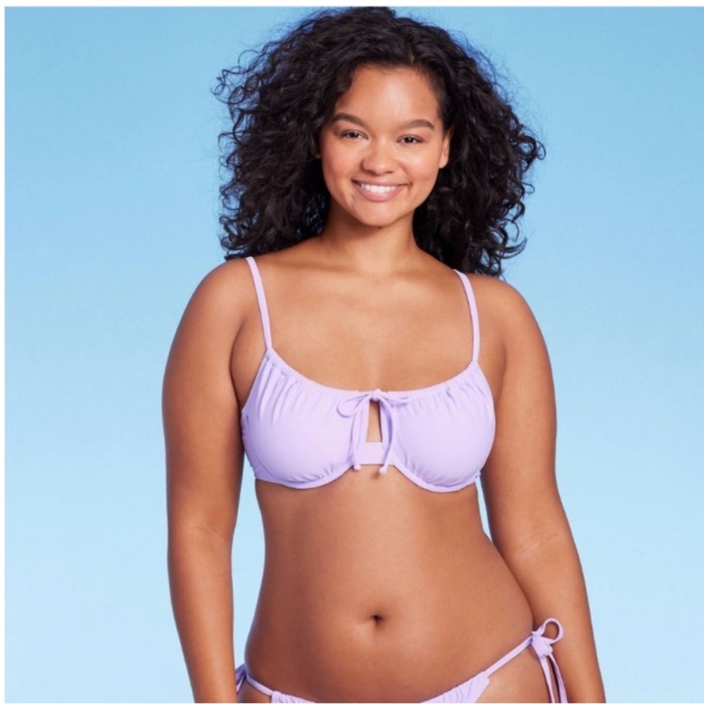 Wild Fable Light Purple Bikini Set